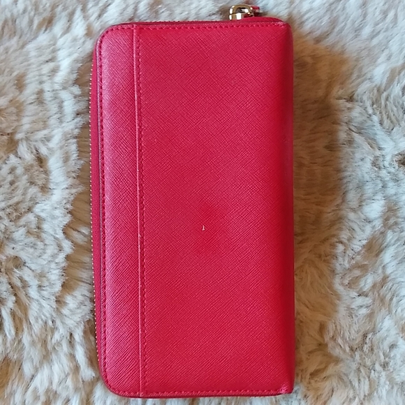 Kate Spade large red wallet. Tote sold separately. - Picture 2 of 5